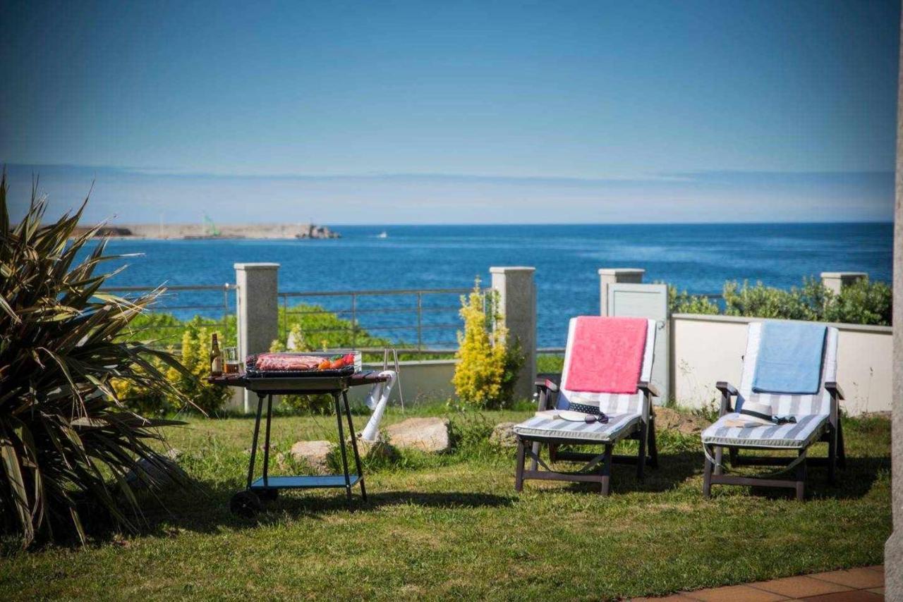 Chalet Pareado Con Jardin En 1ª Linea De Mar Villa Burela Esterno foto
